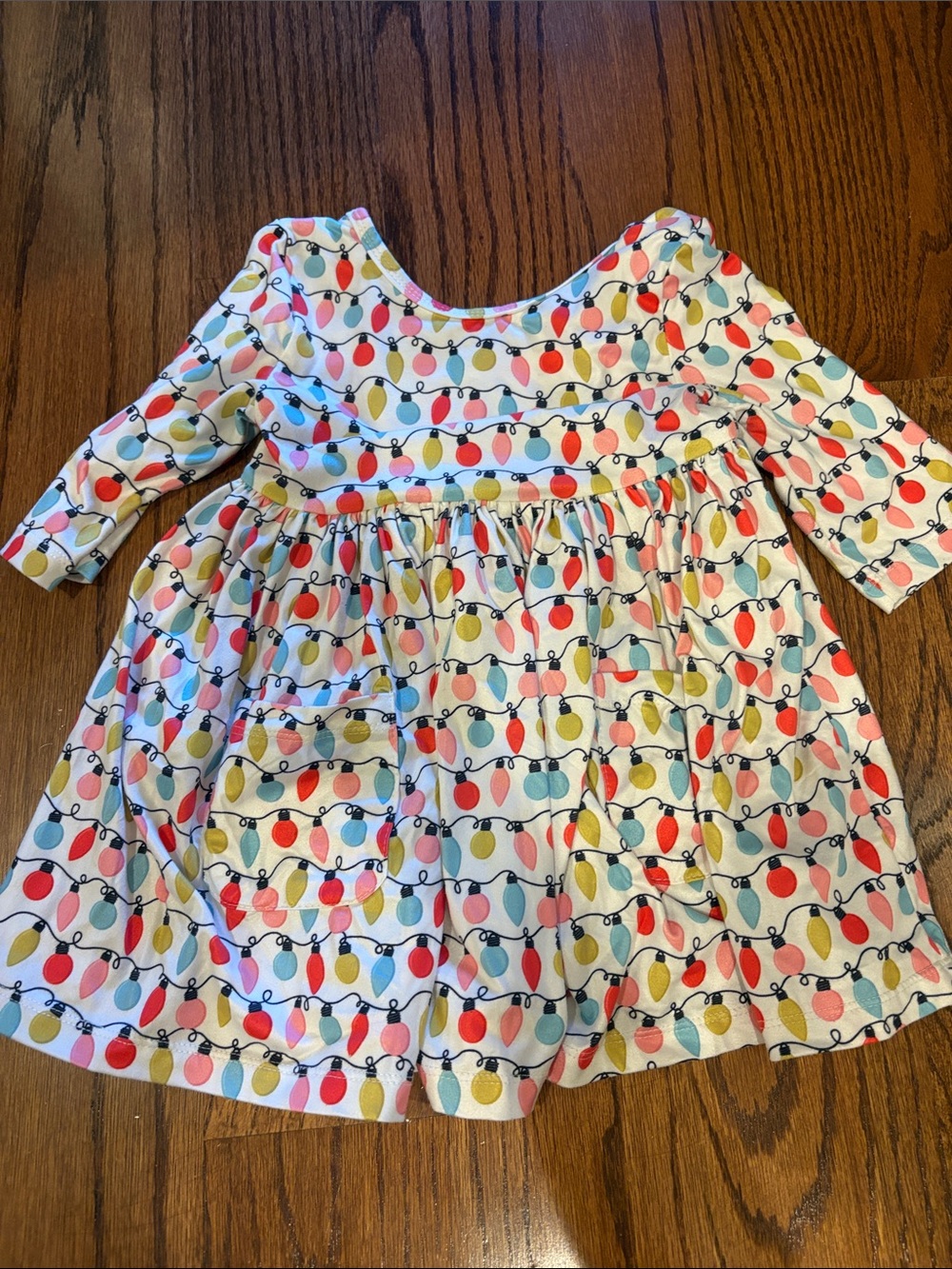 Mila & Rose Holiday Light twirl Dress